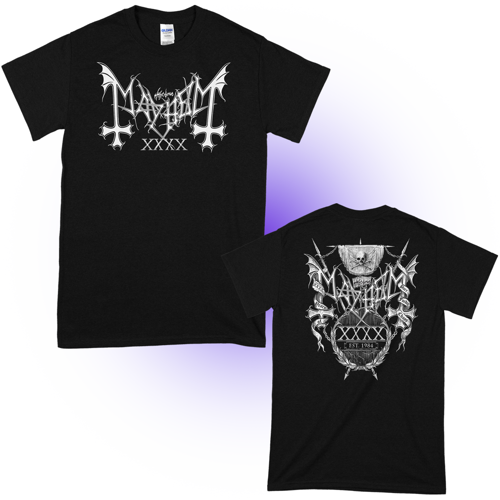 Mayhem (40th Anni. Logo) T-Shirt