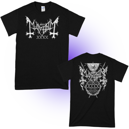 Mayhem (40th Anni. Logo) T-Shirt