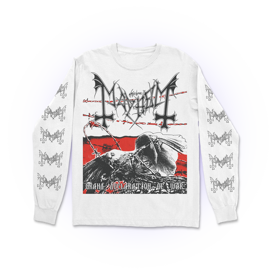Mayhem (Grand Declaration of War White) Longsleeve