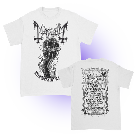 Mayhem (Gauntlet White) T-Shirt