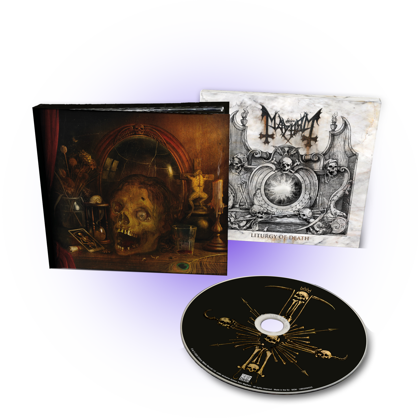 Mayhem (Liturgy Of Death) CD Media Book