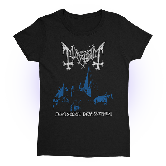 Mayhem (De Mysteriis Dom Sathanas Black) Fitted Girl T-Shirt