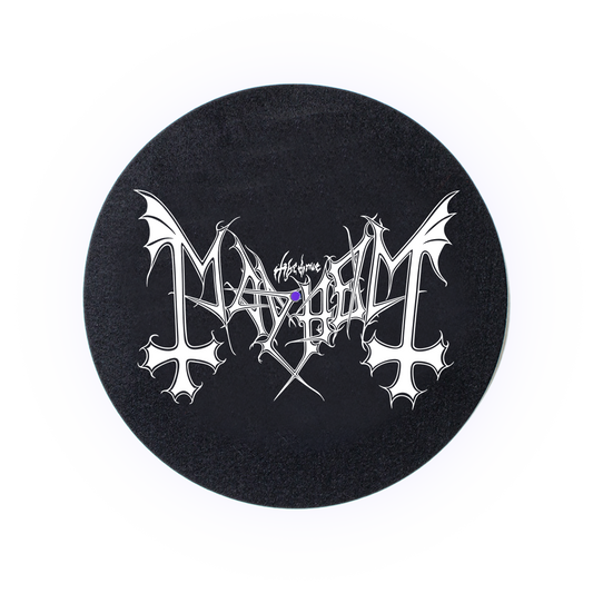 Mayhem (Logo) Slipmat