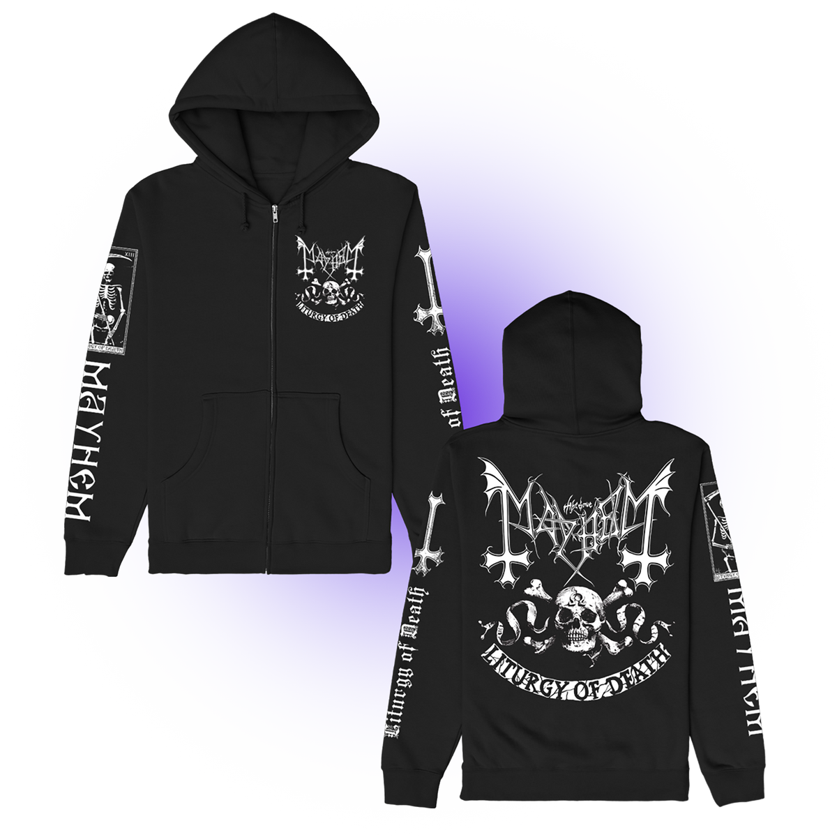 Mayhem (Omega Skull) Zip-Hood – Mayhem EU/UK Store